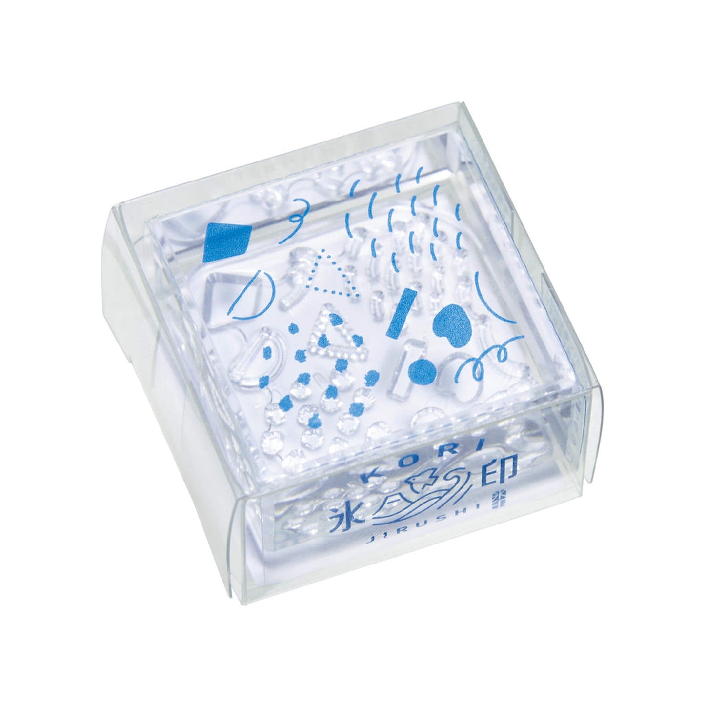 King Jim HITOTOKI Kori Jirushi Ice Cube Stamp Large - Nuance - Clear Stamps