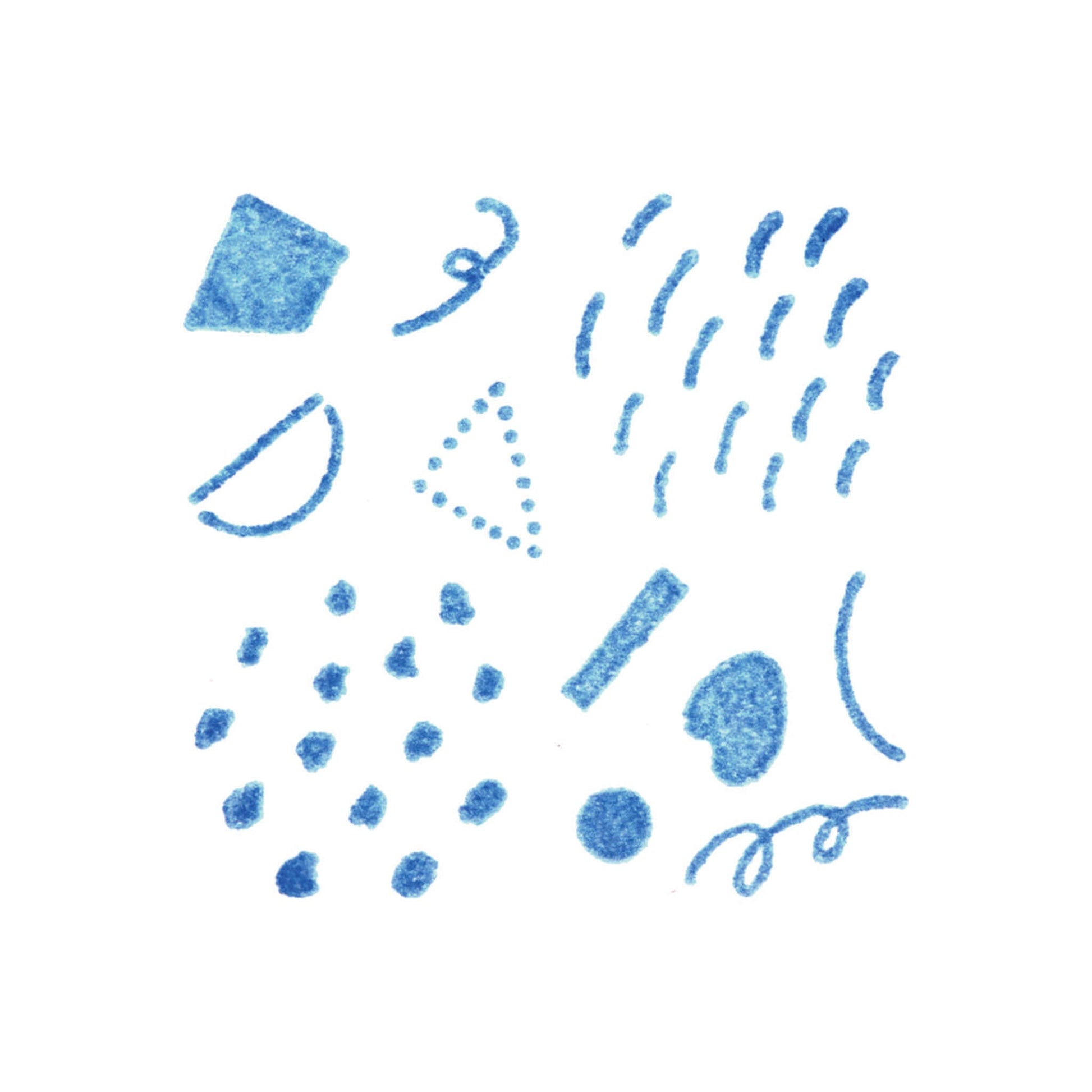 King Jim HITOTOKI Kori Jirushi Ice Cube Stamp Large - Nuance - Clear Stamps