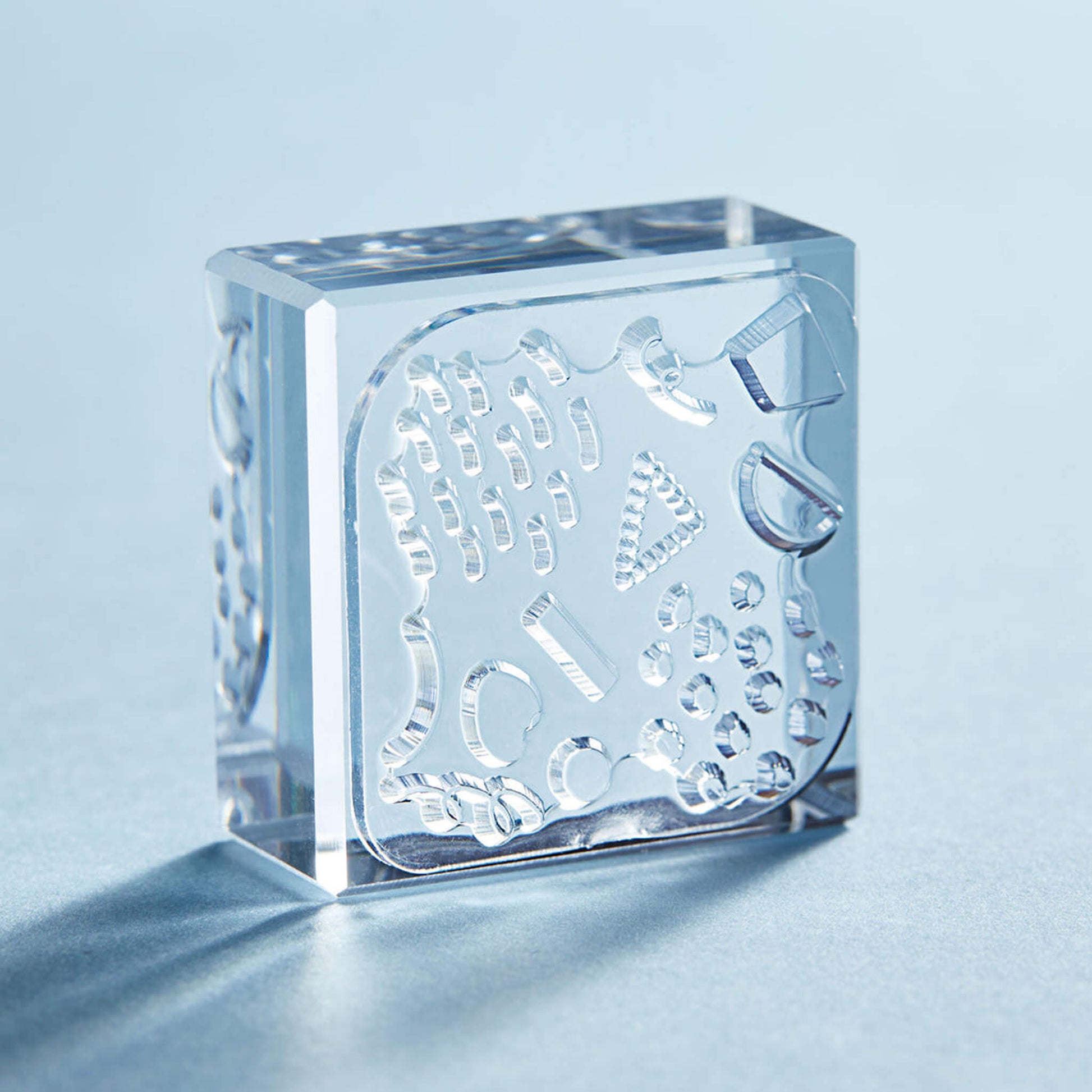 King Jim HITOTOKI Kori Jirushi Ice Cube Stamp Large - Nuance - Clear Stamps