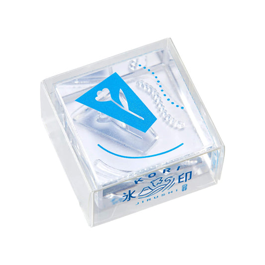 King Jim HITOTOKI Kori Jirushi Ice Cube Stamp Large - Pieces - Clear Stamps