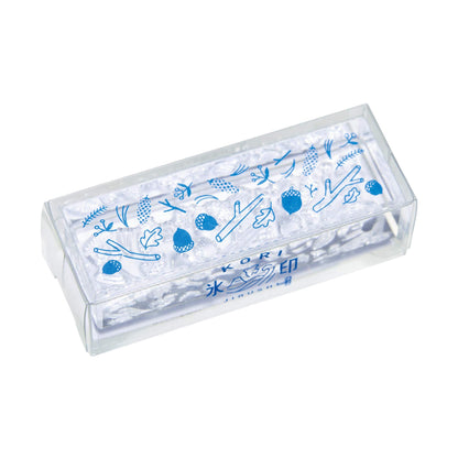 King Jim HITOTOKI Kori Jirushi Ice Cube Stamp Long - Kinomi - Clear Stamps