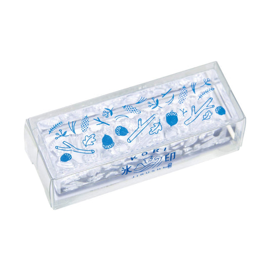 King Jim HITOTOKI Kori Jirushi Ice Cube Stamp Long - Kinomi - Clear Stamps