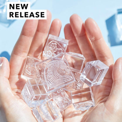 King Jim HITOTOKI Kori Jirushi Ice Cube Stamp Long - Yasuragi - Clear Stamps