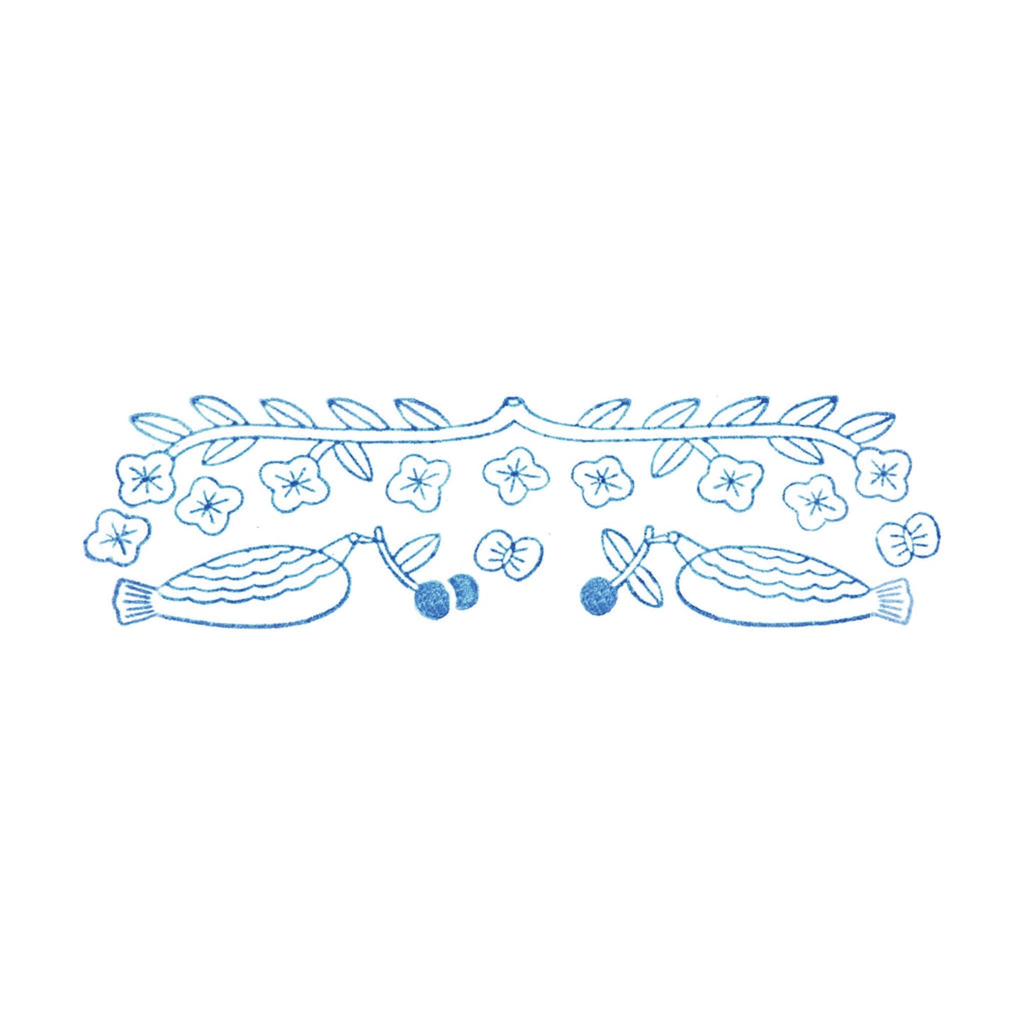 King Jim HITOTOKI Kori Jirushi Ice Cube Stamp Long - Yasuragi - Clear Stamps