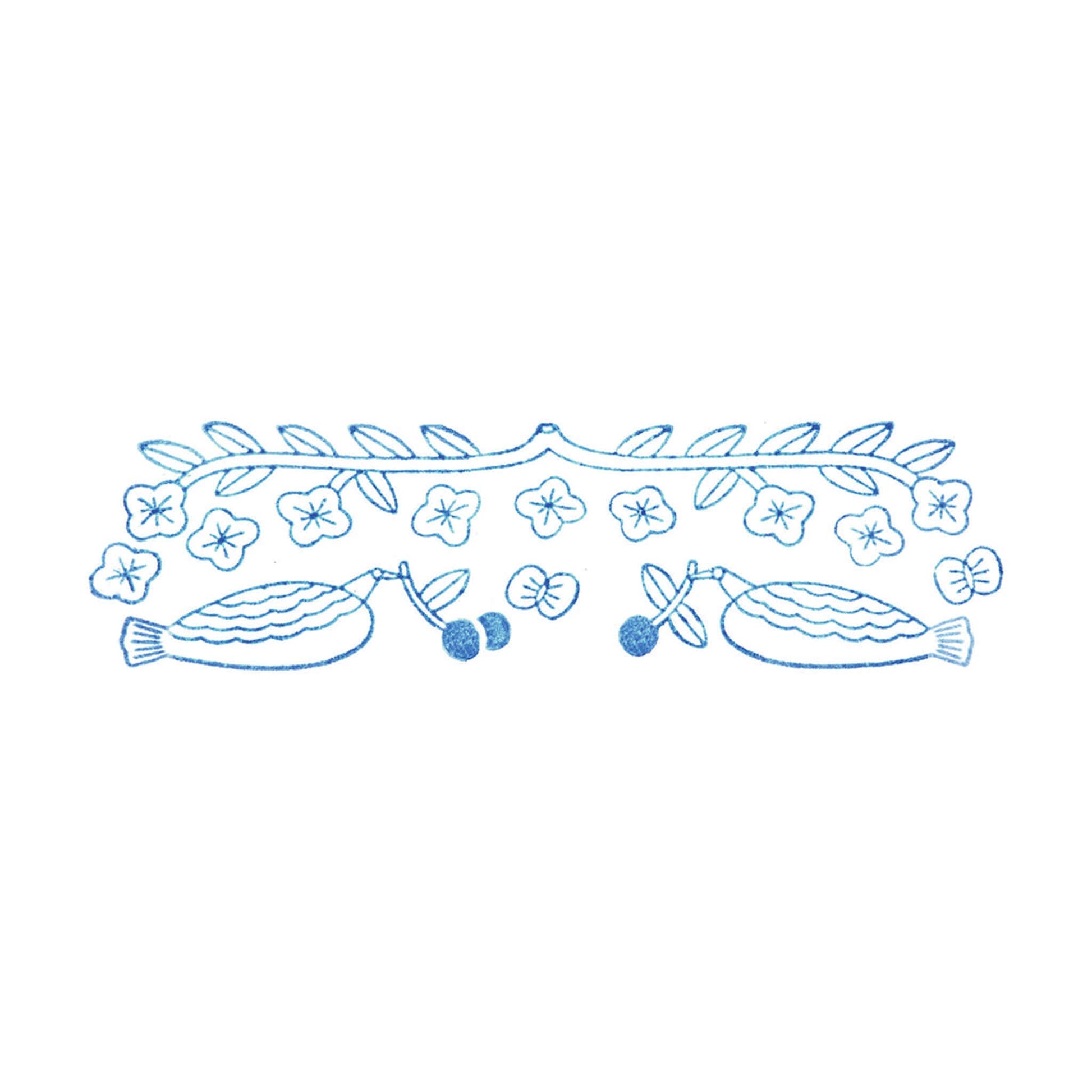 King Jim HITOTOKI Kori Jirushi Ice Cube Stamp Long - Yasuragi - Clear Stamps