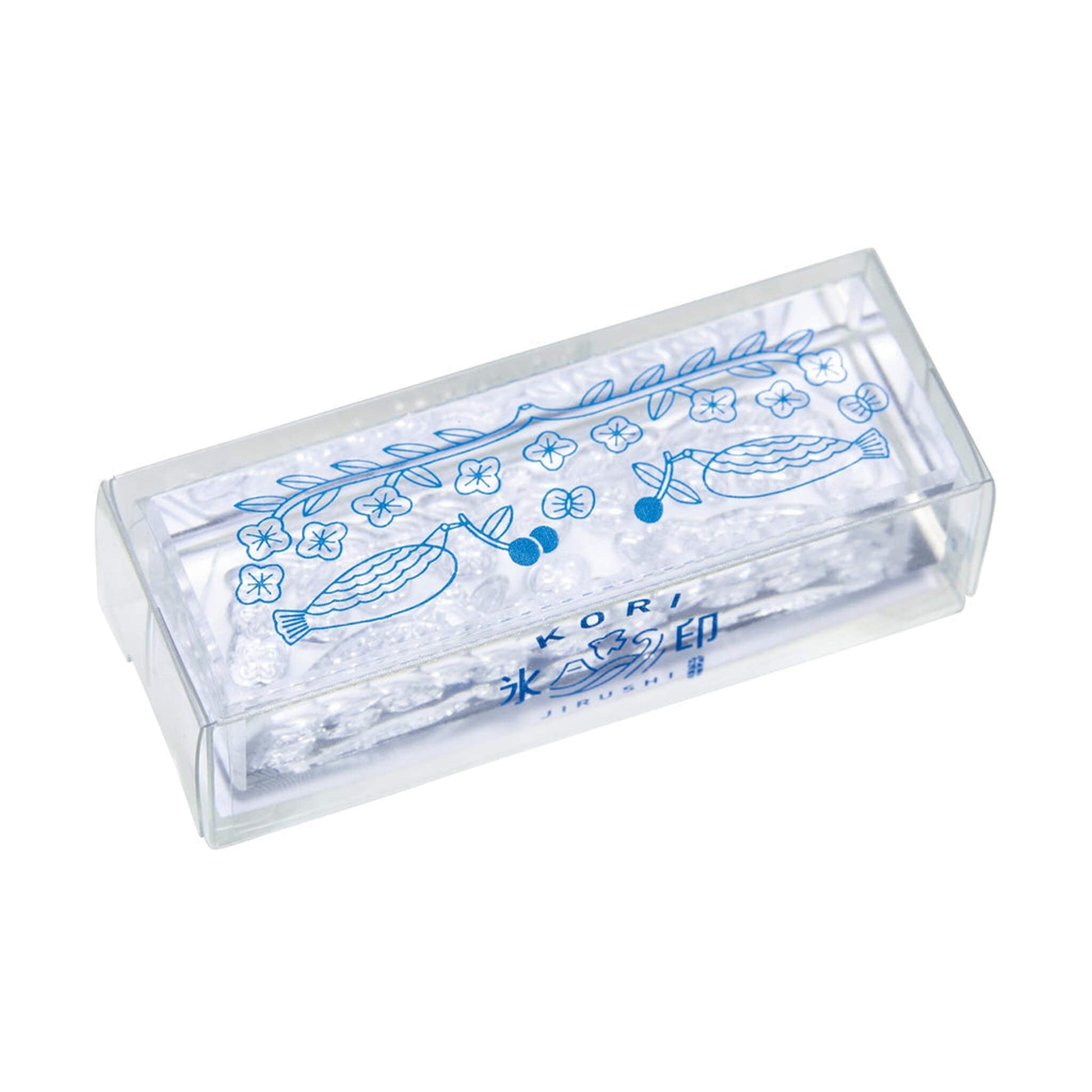King Jim HITOTOKI Kori Jirushi Ice Cube Stamp Long - Yasuragi - Clear Stamps