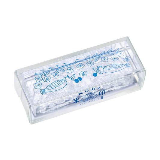 King Jim HITOTOKI Kori Jirushi Ice Cube Stamp Long - Yasuragi - Clear Stamps