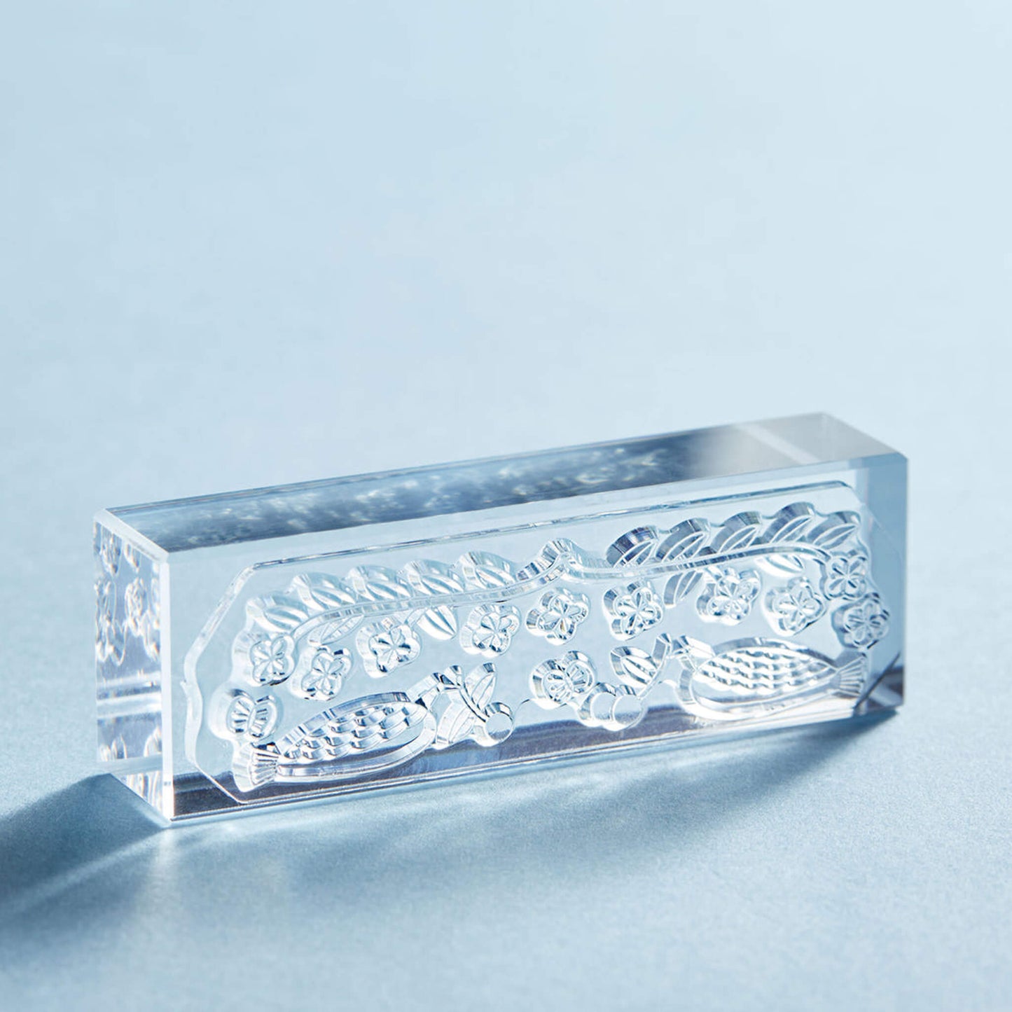 King Jim HITOTOKI Kori Jirushi Ice Cube Stamp Long - Yasuragi - Clear Stamps