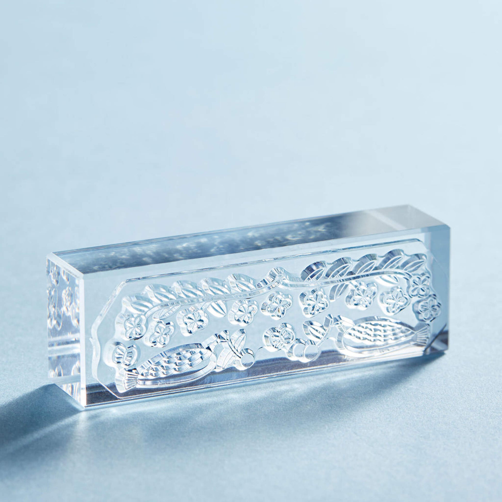 King Jim HITOTOKI Kori Jirushi Ice Cube Stamp Long - Yasuragi - Clear Stamps