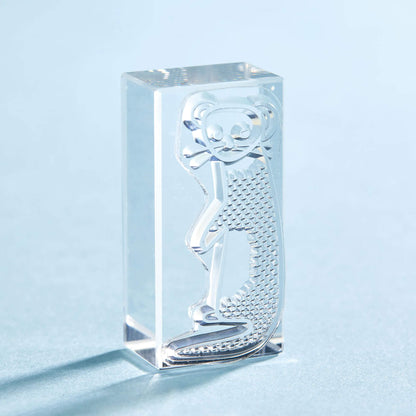 King Jim HITOTOKI Kori Jirushi Ice Cube Stamp Set - Animal - Clear Stamps