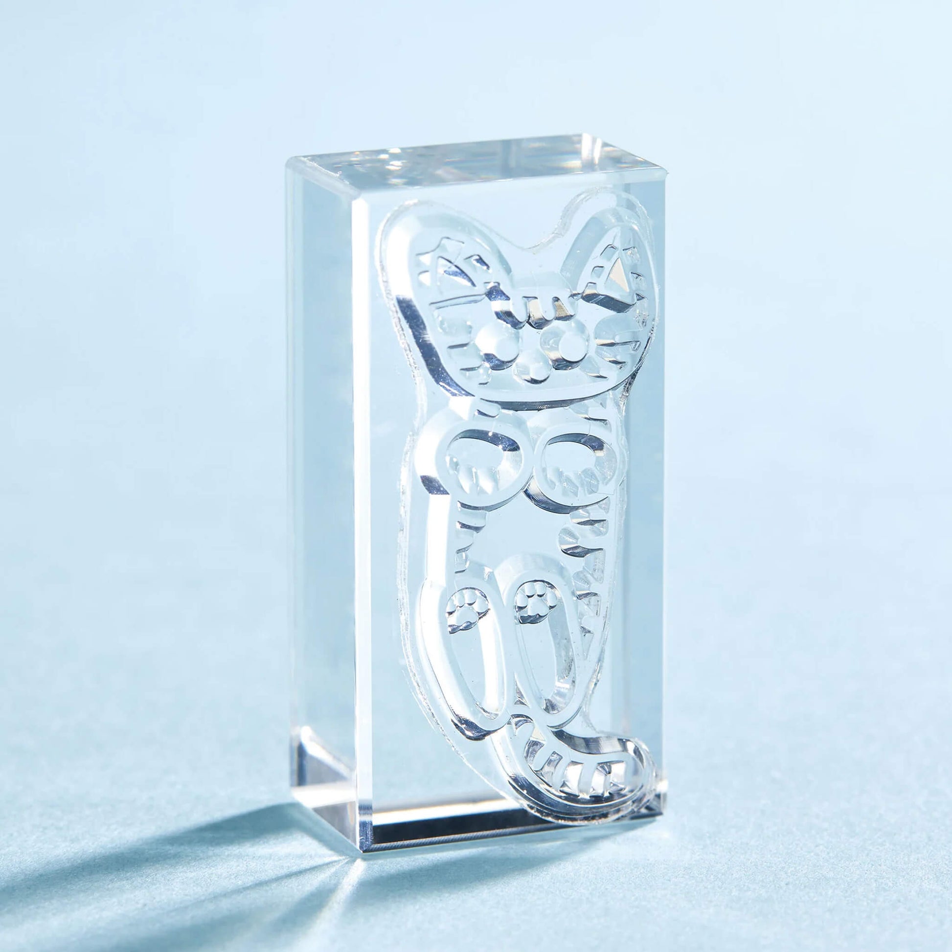 King Jim HITOTOKI Kori Jirushi Ice Cube Stamp Set - Cat - Clear Stamps