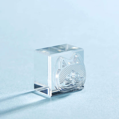 King Jim HITOTOKI Kori Jirushi Ice Cube Stamp Set - Cat - Clear Stamps