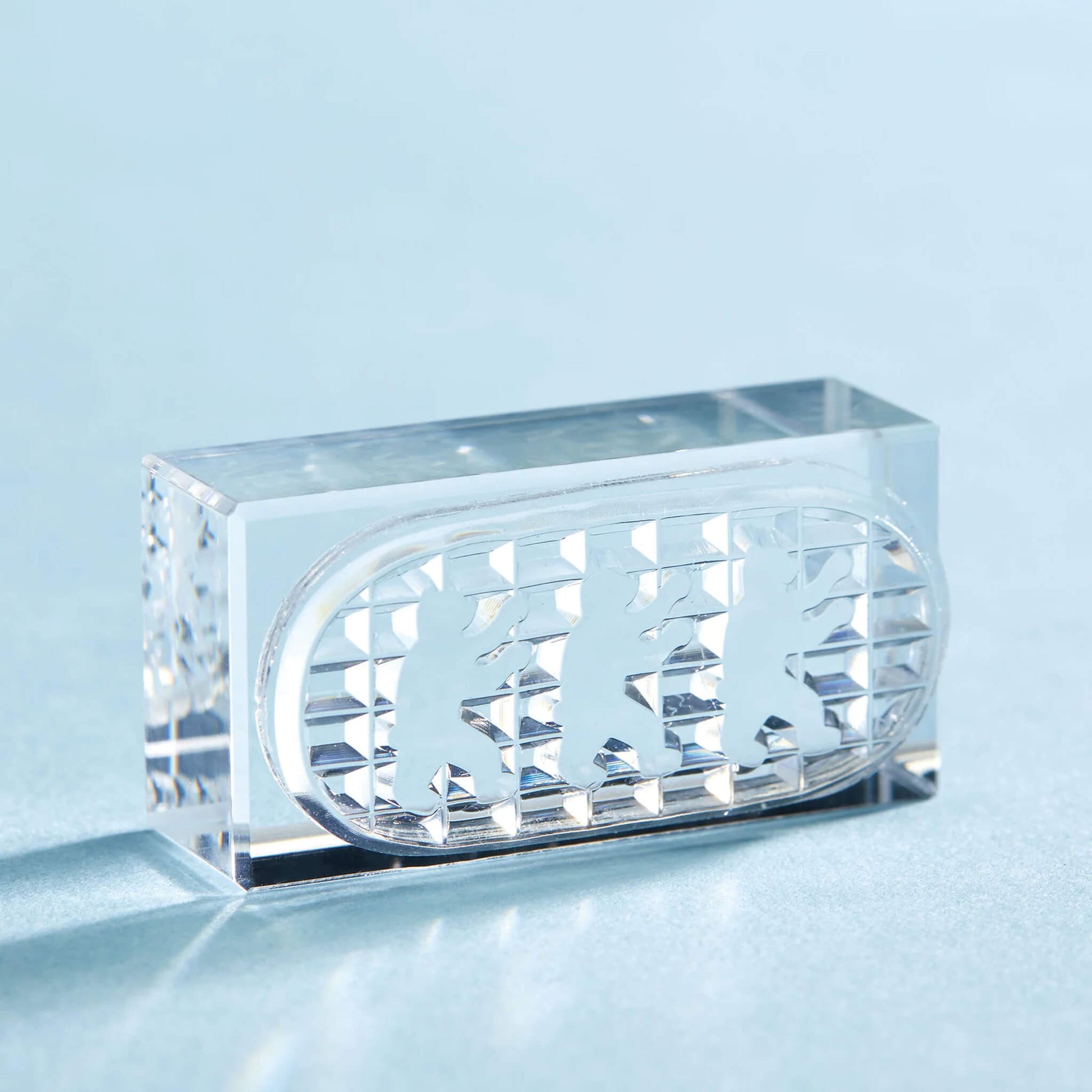 King Jim HITOTOKI Kori Jirushi Ice Cube Stamp Set - Flag - Clear Stamps