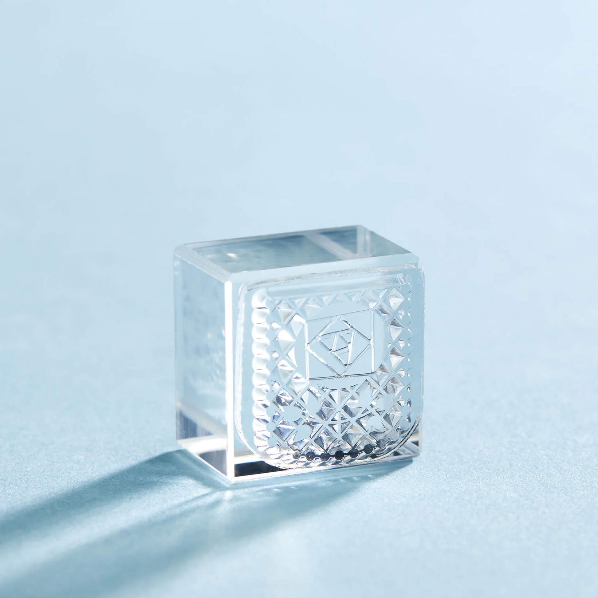 King Jim HITOTOKI Kori Jirushi Ice Cube Stamp Set - Flag - Clear Stamps