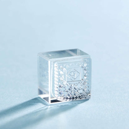 King Jim HITOTOKI Kori Jirushi Ice Cube Stamp Set - Flag - Clear Stamps