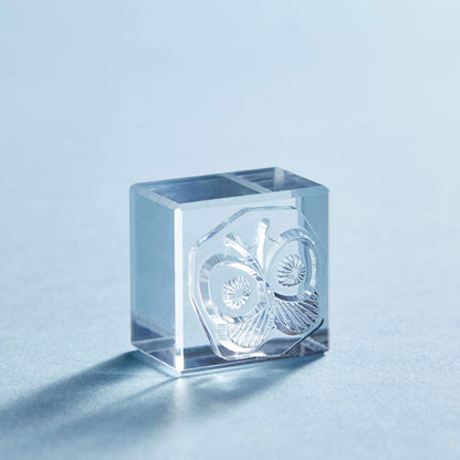 King Jim HITOTOKI Kori Jirushi Ice Cube Stamp Set - Hikari - Clear Stamps