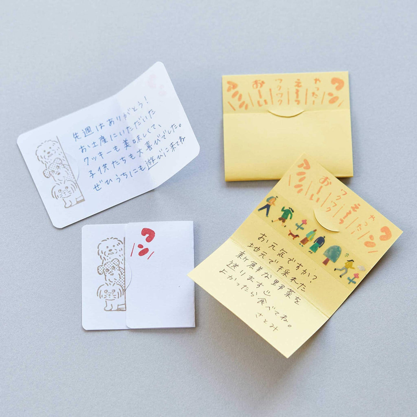 King Jim HITOTOKI Kori Jirushi Ice Cube Stamp Set - Manga - Clear Stamps