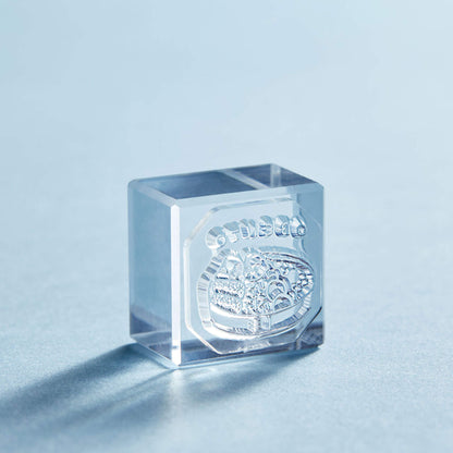 King Jim HITOTOKI Kori Jirushi Ice Cube Stamp Set - Meal - Clear Stamps