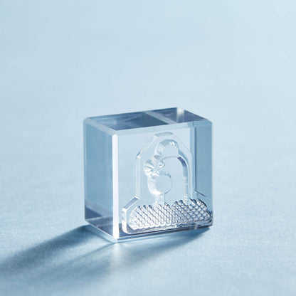 King Jim HITOTOKI Kori Jirushi Ice Cube Stamp Set - Mori - Clear Stamps