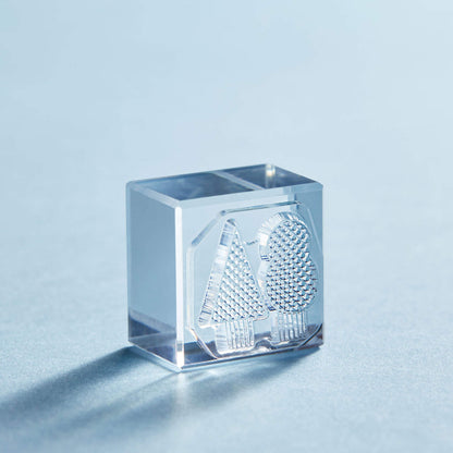 King Jim HITOTOKI Kori Jirushi Ice Cube Stamp Set - Odekake - Clear Stamps