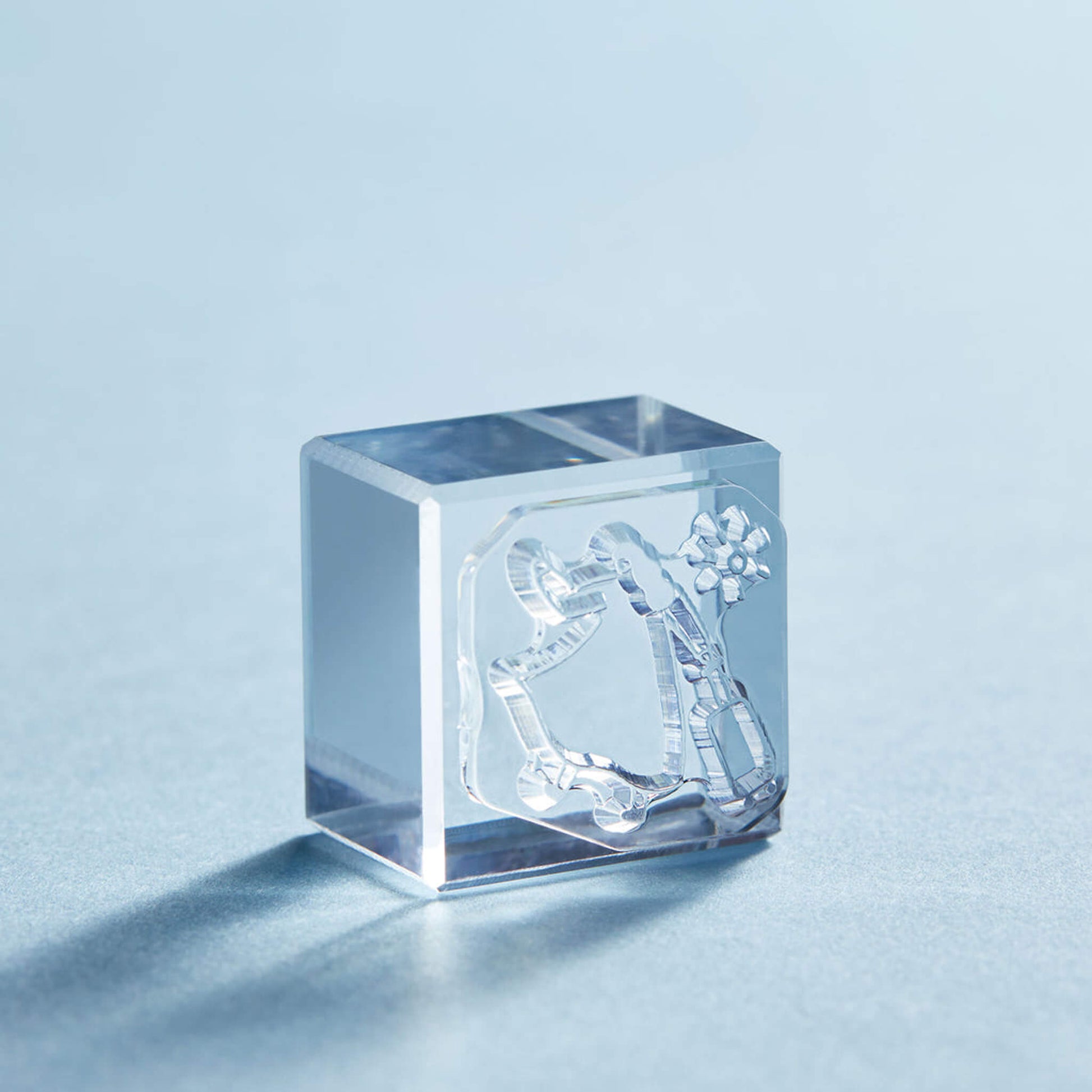 King Jim HITOTOKI Kori Jirushi Ice Cube Stamp Set - Odekake - Clear Stamps