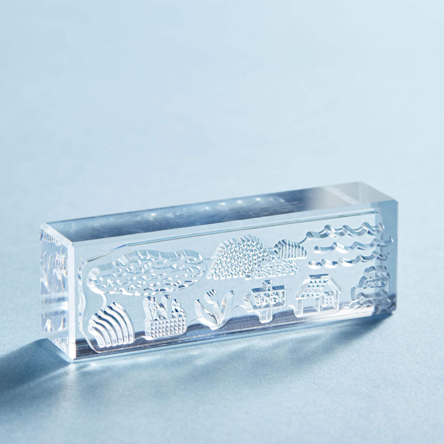 King Jim HITOTOKI Kori Jirushi Ice Cube Stamp Set - Odekake - Clear Stamps