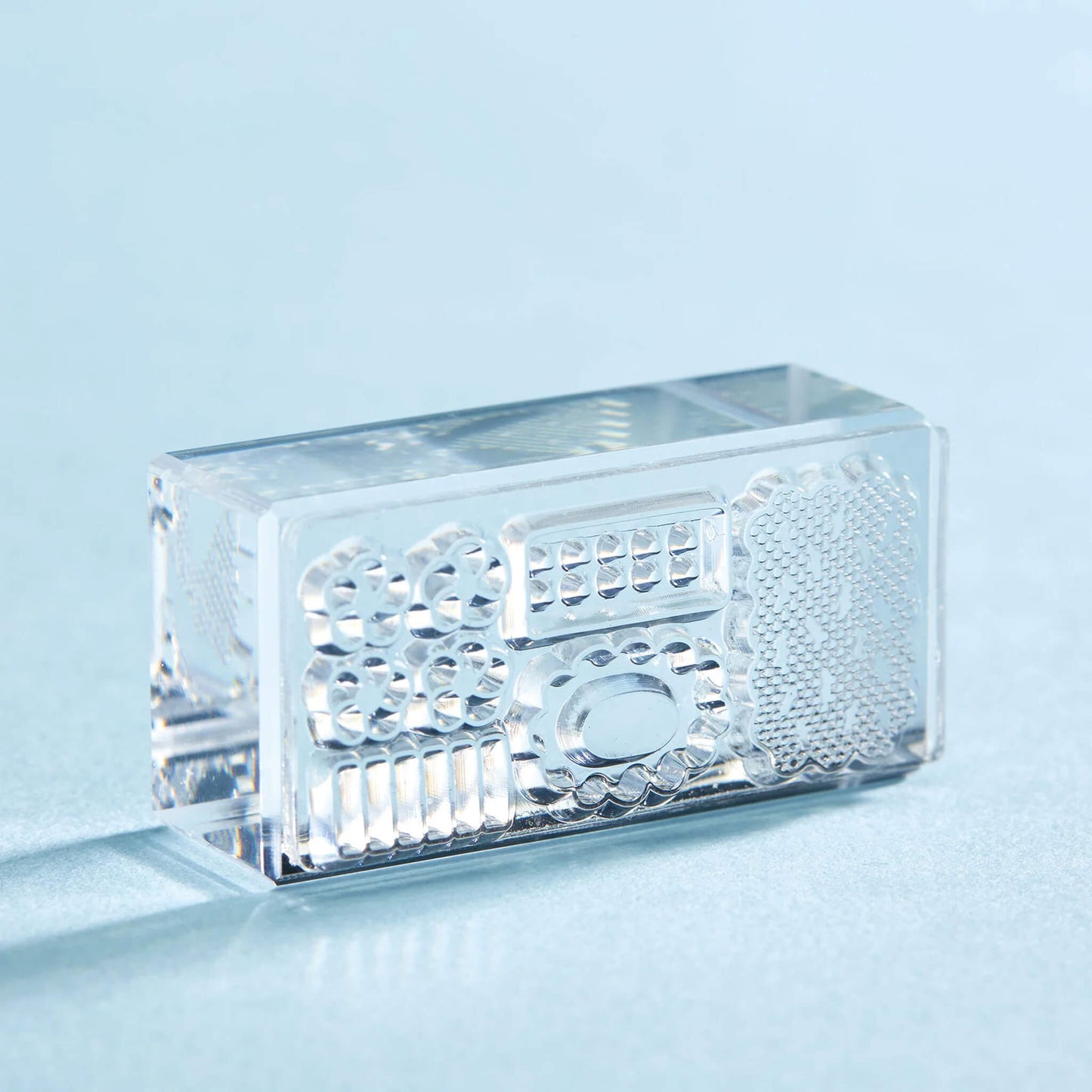King Jim HITOTOKI Kori Jirushi Ice Cube Stamp Set - Sweets - Clear Stamps