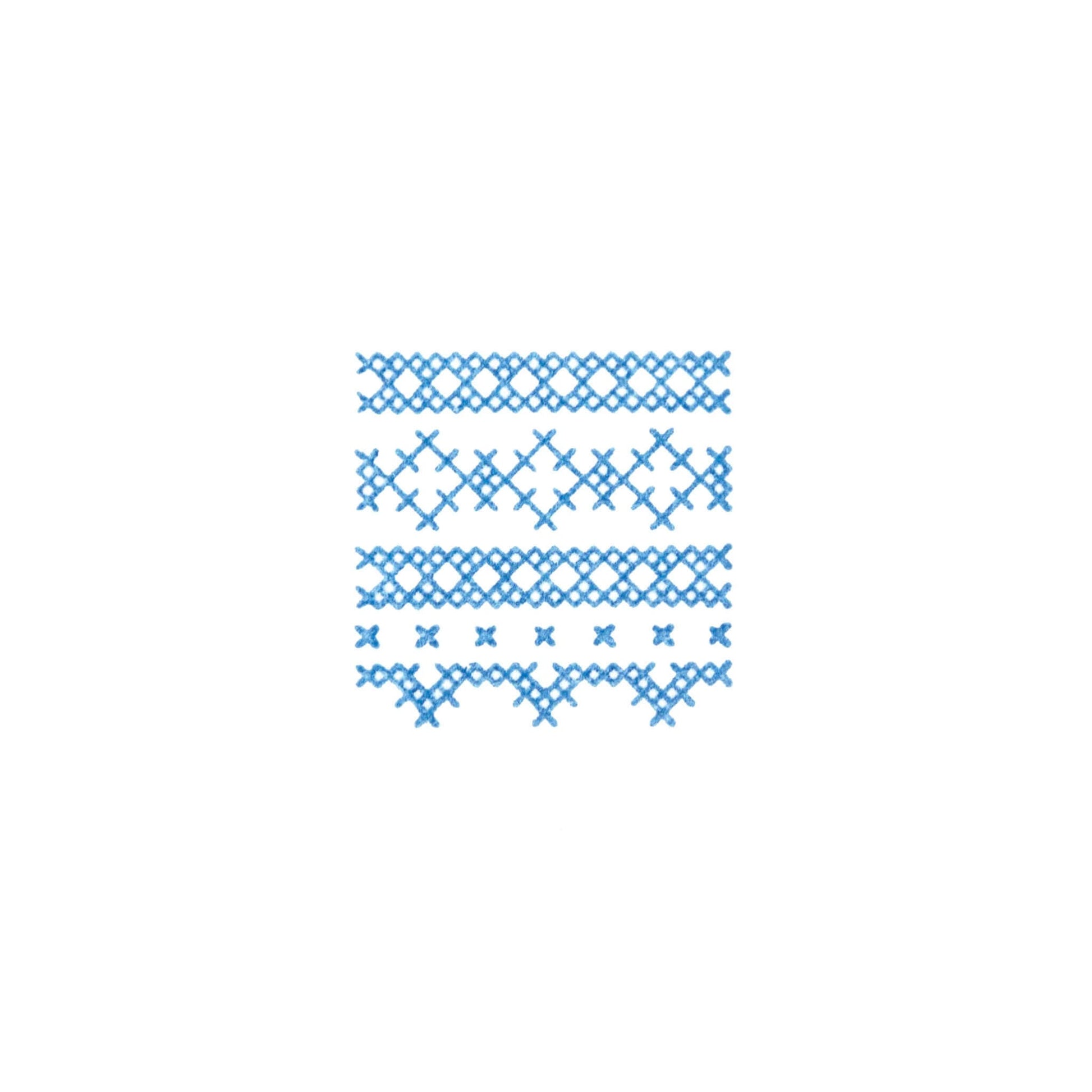 King Jim HITOTOKI Kori Jirushi Ice Cube Stamp Small - Cross Stitch - Clear Stamps