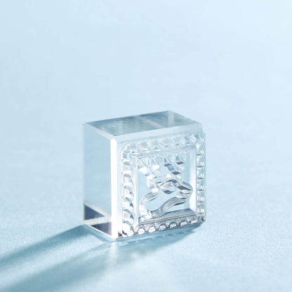 King Jim HITOTOKI Kori Jirushi Ice Cube Stamp Small - Deer - Clear Stamps