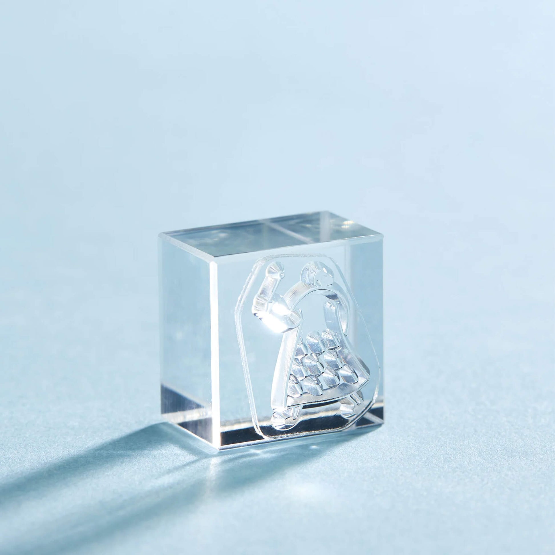King Jim HITOTOKI Kori Jirushi Ice Cube Stamp Small - Girl - Clear Stamps
