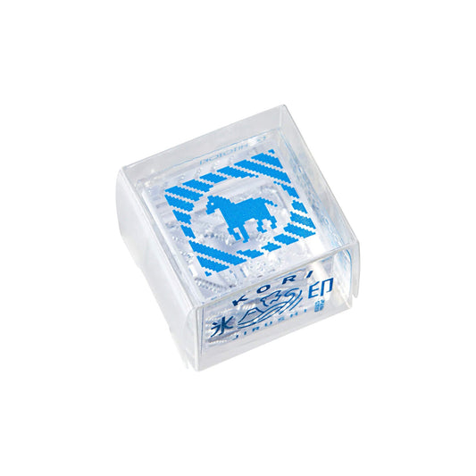 King Jim HITOTOKI Kori Jirushi Ice Cube Stamp Small - Horse - Clear Stamps