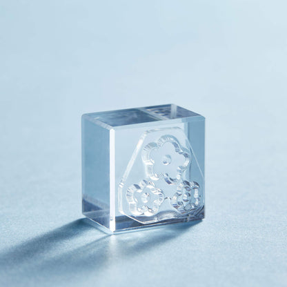 King Jim HITOTOKI Kori Jirushi Ice Cube Stamp Small - Kobana 2 - Clear Stamps