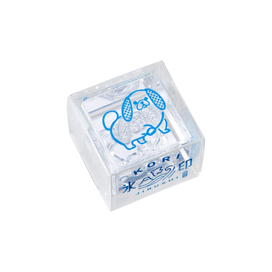 King Jim HITOTOKI Kori Jirushi Ice Cube Stamp Small - Pekingese - Clear Stamps