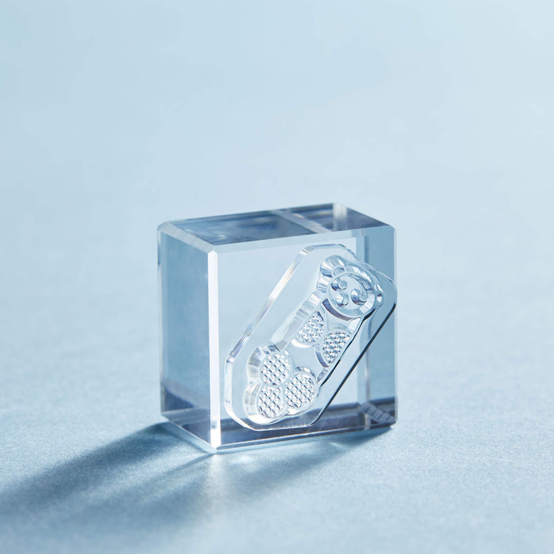 King Jim HITOTOKI Kori Jirushi Ice Cube Stamp Small - Sea Otter - Clear Stamps