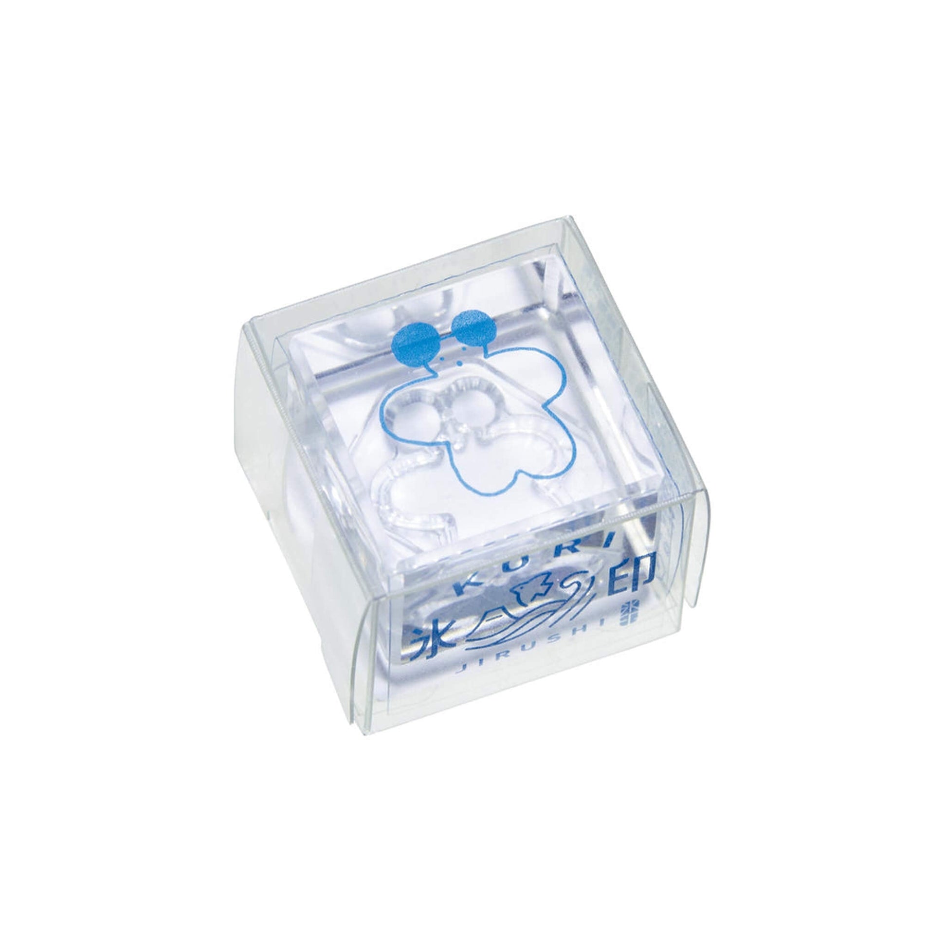 King Jim HITOTOKI Kori Jirushi Ice Cube Stamp Small - Stuffed Toy - Clear Stamps