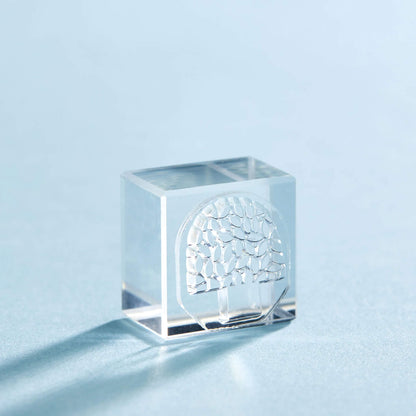 King Jim HITOTOKI Kori Jirushi Ice Cube Stamp Small - Tree - Clear Stamps