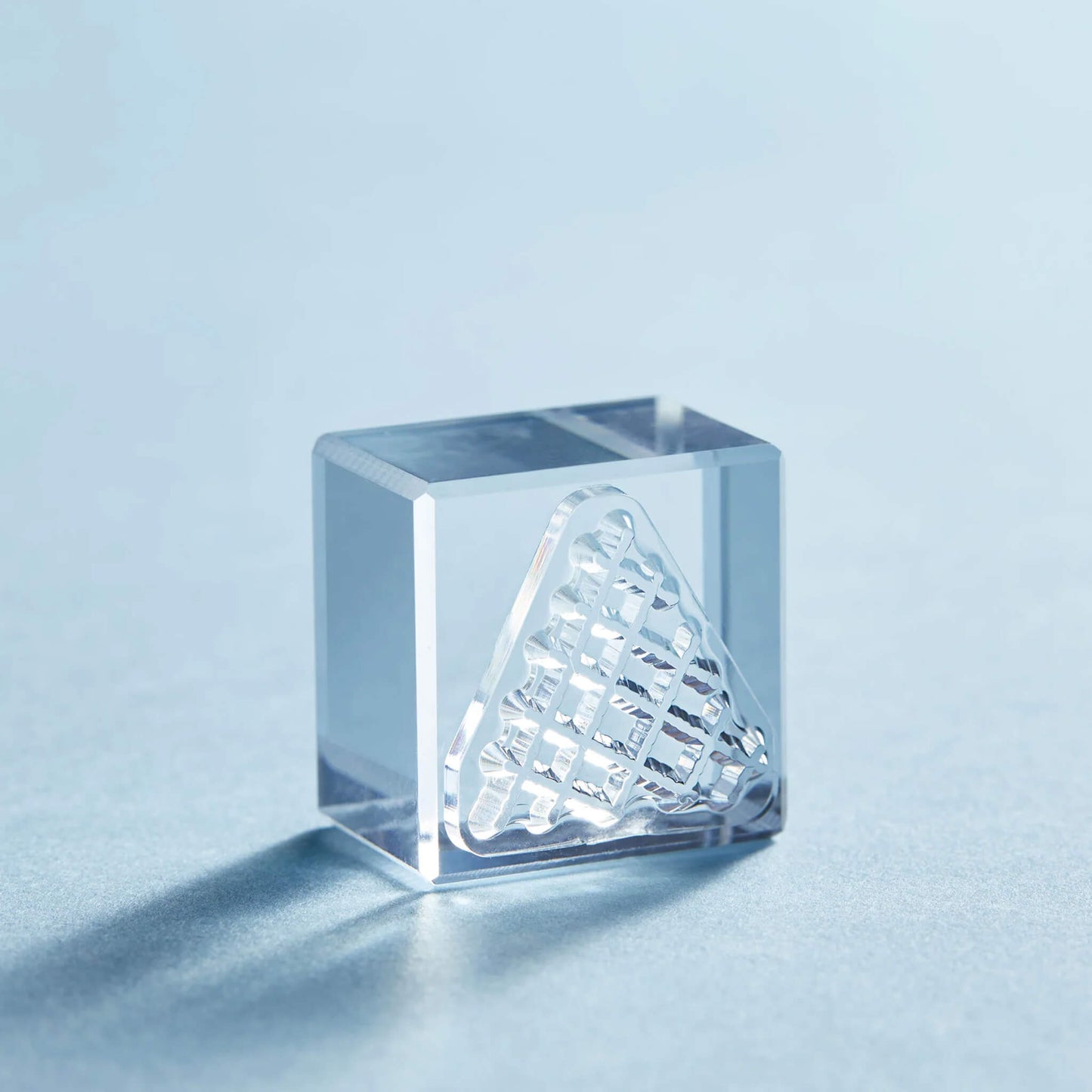 King Jim HITOTOKI Kori Jirushi Ice Cube Stamp Small - Triangle - Clear Stamps