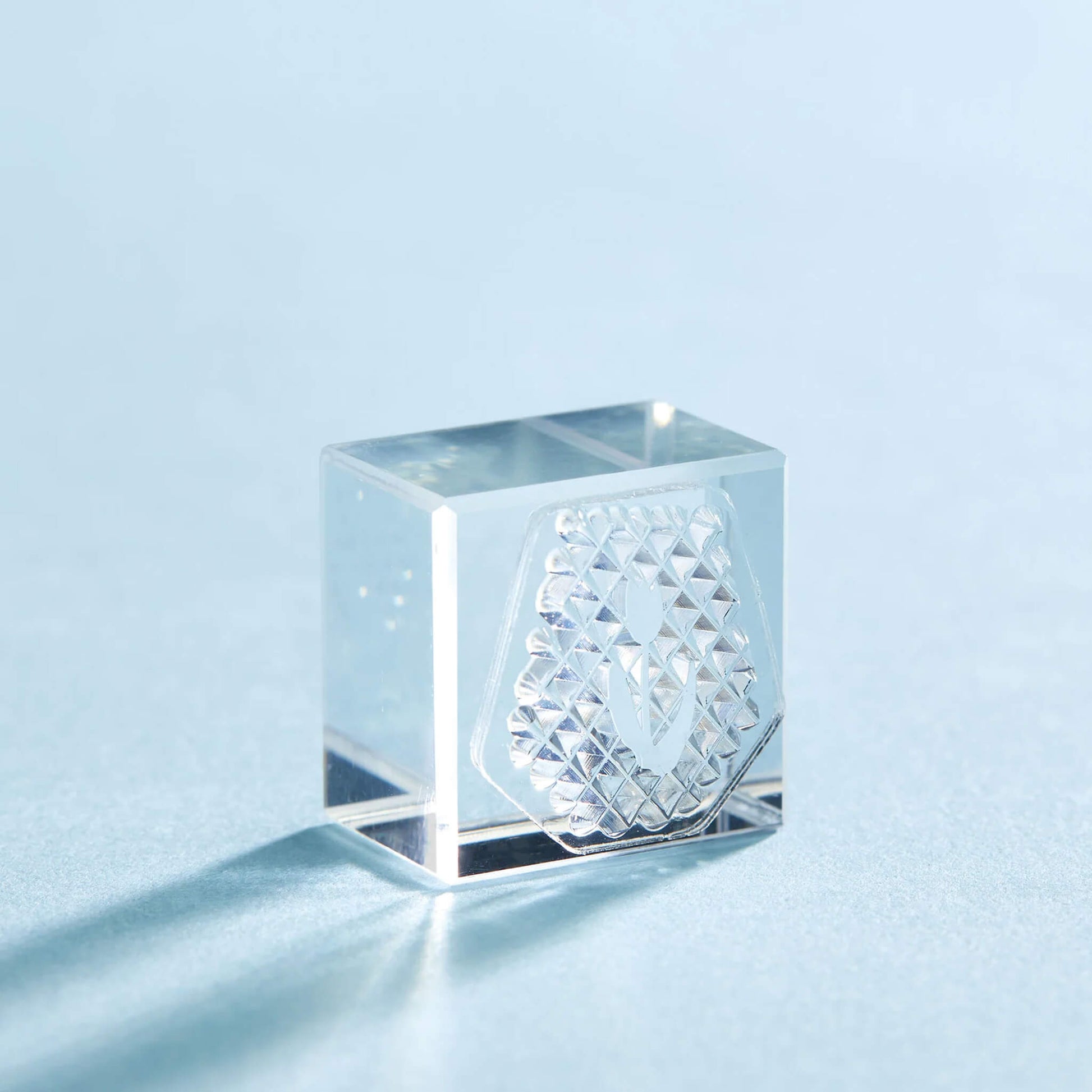King Jim HITOTOKI Kori Jirushi Ice Cube Stamp Small - Tulip - Clear Stamps