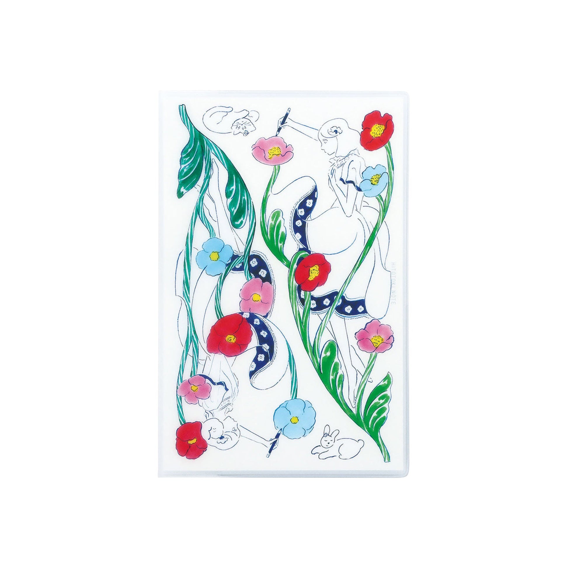 King Jim HITOTOKI NOTE Soft Cover Type Comic Size - My Garden - Notebooks