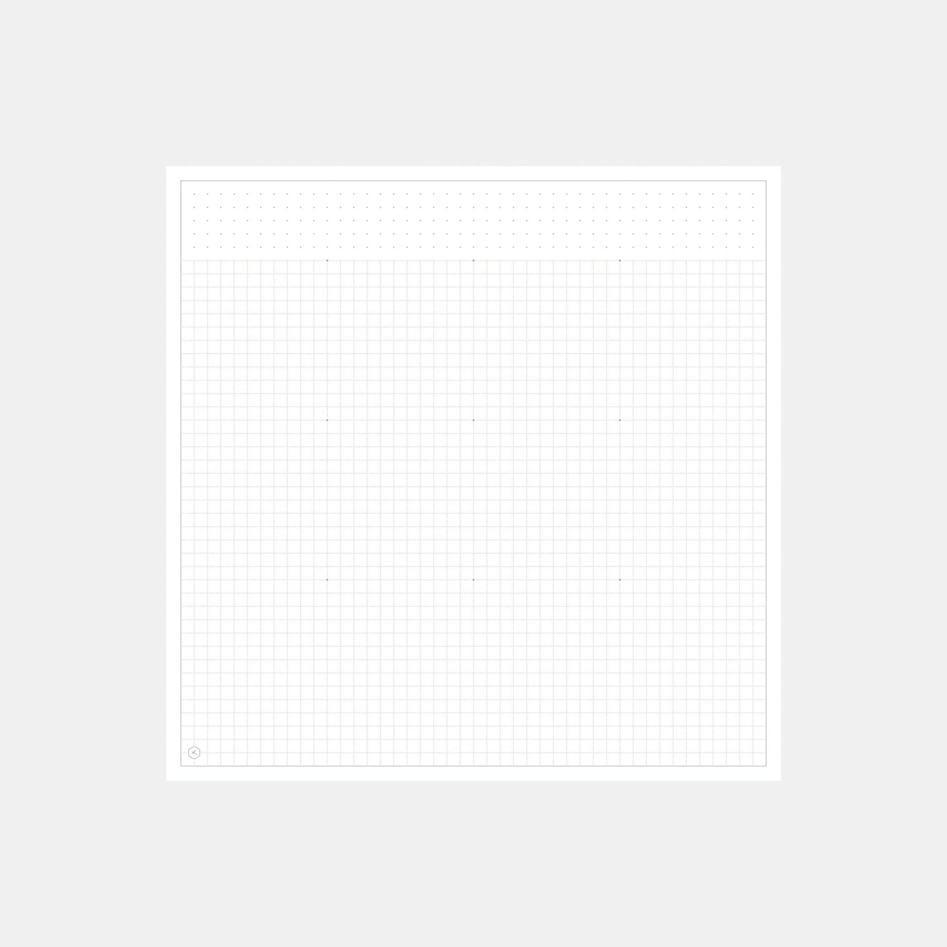 King Jim HITOTOKI NOTE Soft Cover Type Square Size - Patchwork - Notebooks