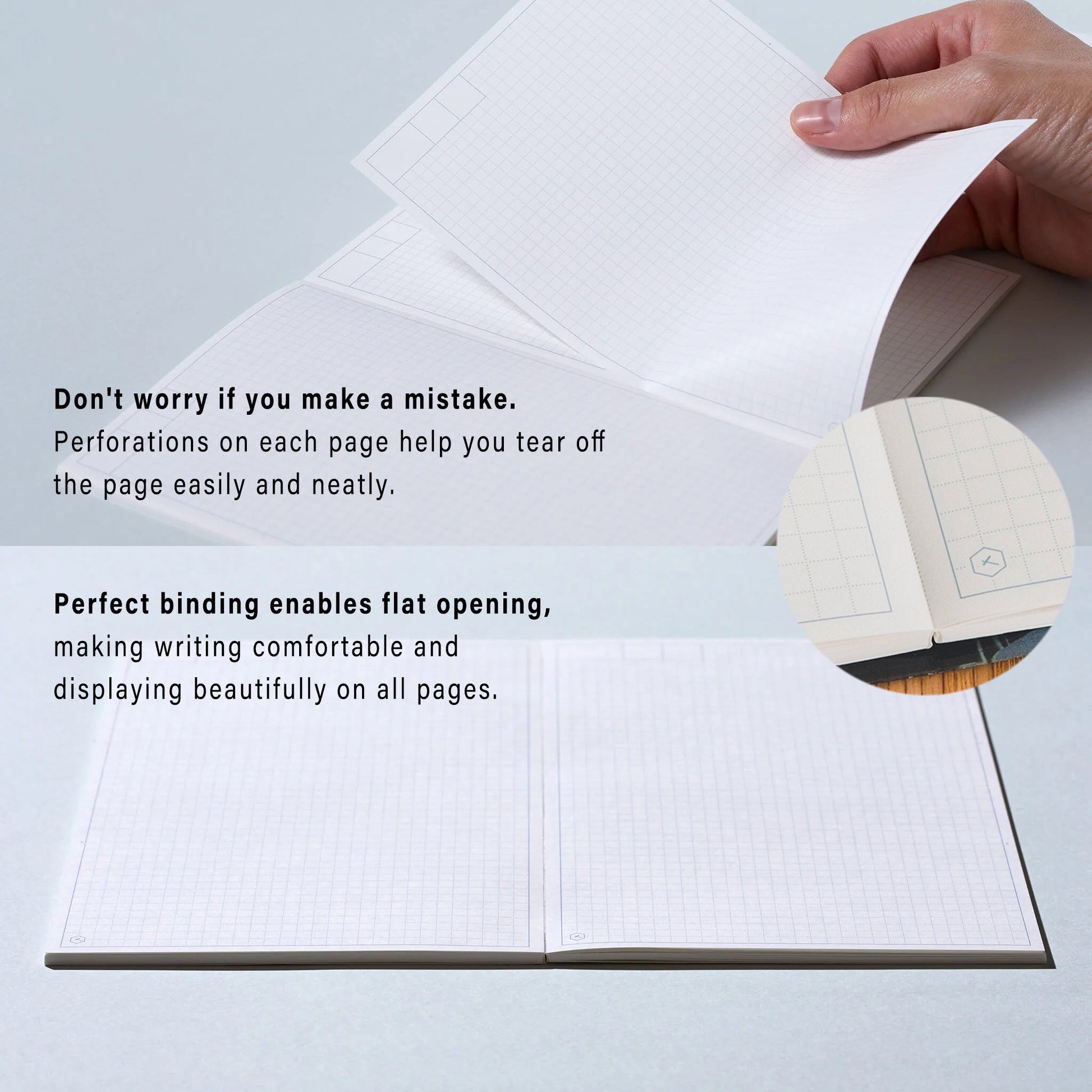 King Jim HITOTOKI NOTE Soft Cover Type Square Size - Patchwork - Notebooks