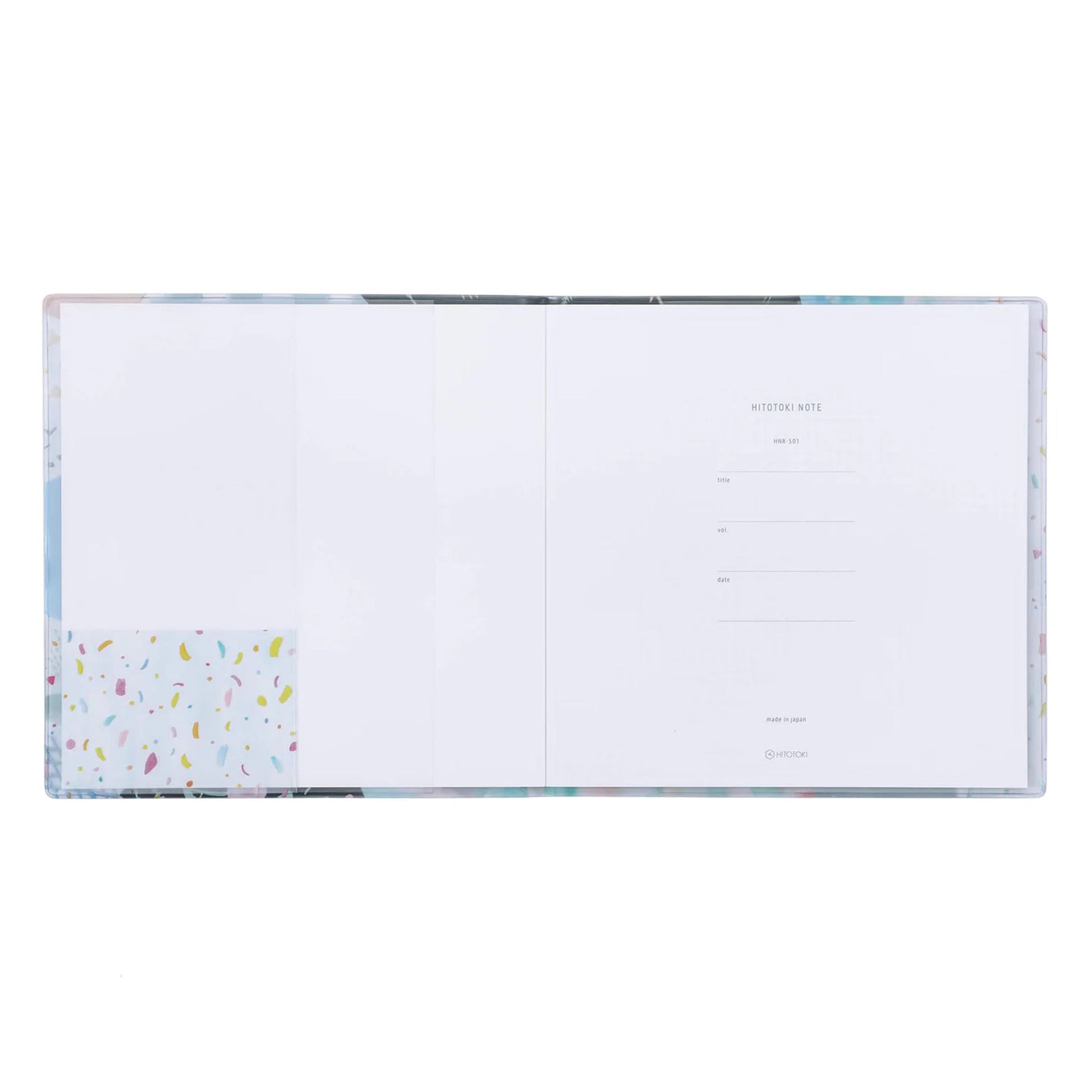 King Jim HITOTOKI NOTE Soft Cover Type Square Size - Patchwork - Notebooks
