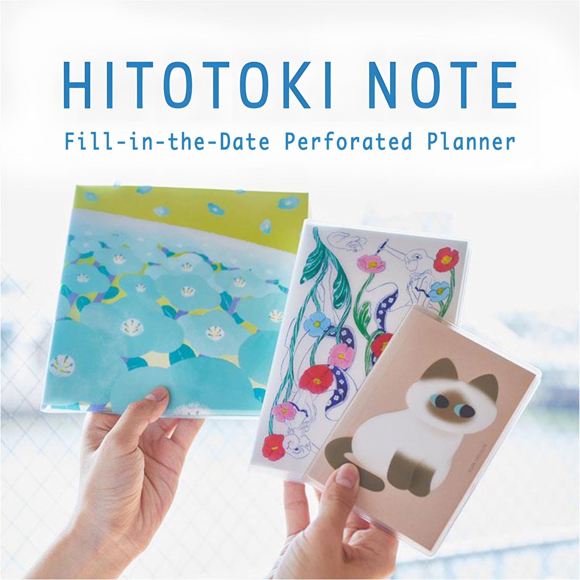 King Jim HITOTOKI NOTE Soft Cover Type Square Size - Patchwork - Notebooks
