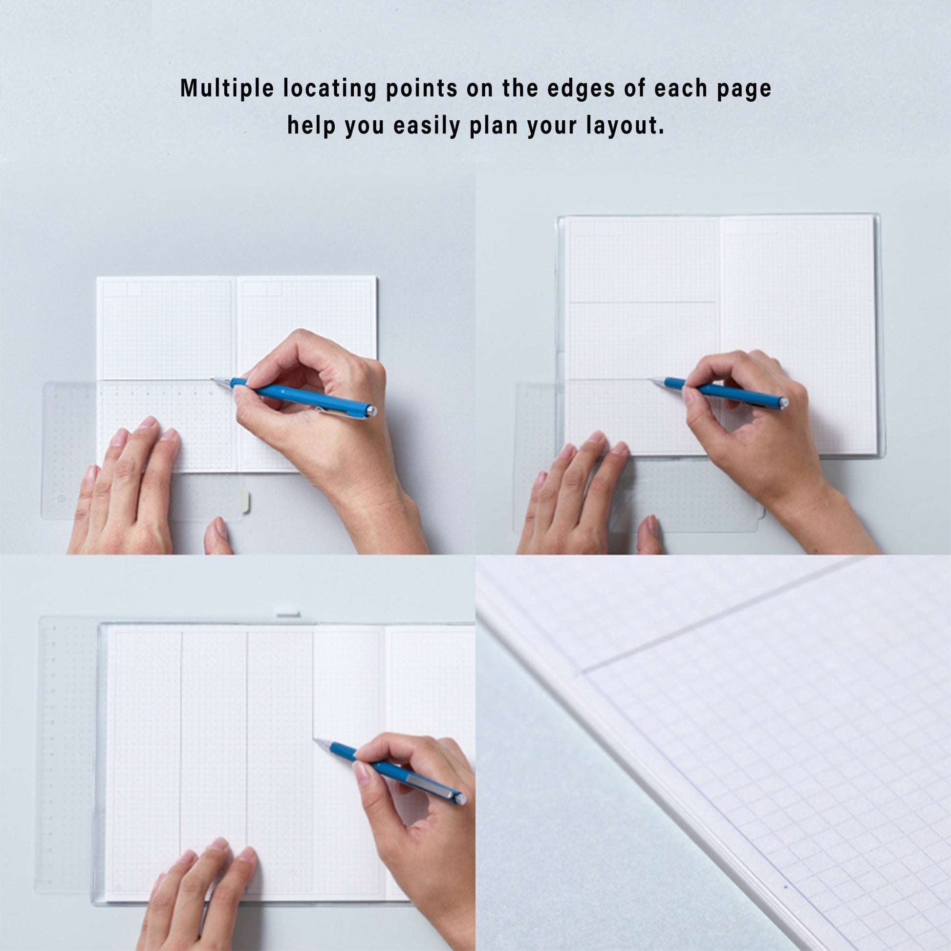 King Jim HITOTOKI NOTE Soft Cover Type Square Size - Patchwork - Notebooks