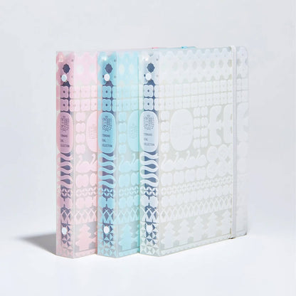 King Jim HITOTOKI Otona Sticker Binder - Pink - Sticker Files