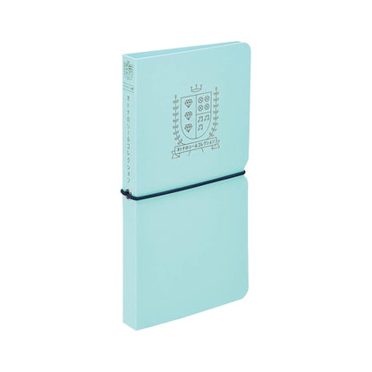 King Jim HITOTOKI Otona Sticker File - Light Blue - Sticker Files