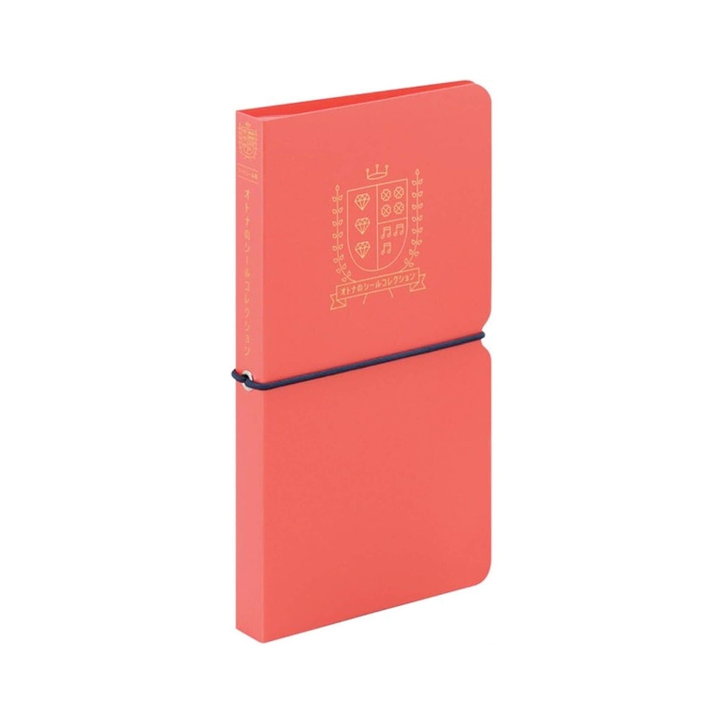 King Jim HITOTOKI Otona Sticker File - Red - Sticker Files