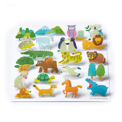 King Jim HITOTOKI Pop - up Sticker - Animal - Flake Stickers