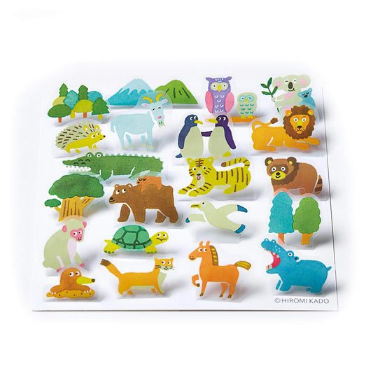 King Jim HITOTOKI Pop - up Sticker - Animal - Flake Stickers