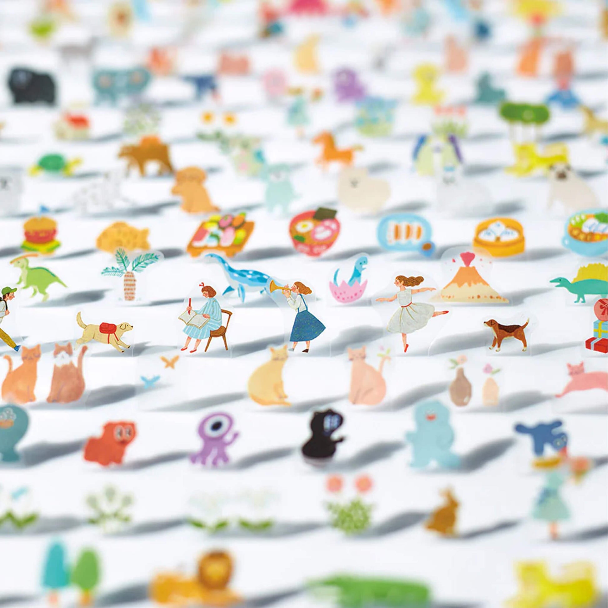 King Jim HITOTOKI Pop - up Sticker - Gourmet - Flake Stickers